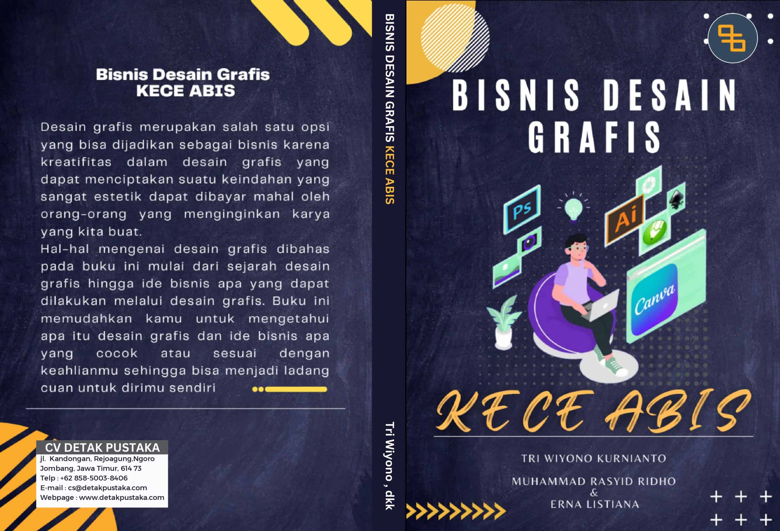 Buku Bisnis Desain Grafis, Kece Abis - Detak Pustaka Toko