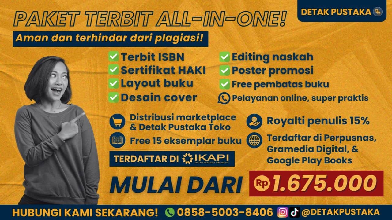 Jasa Penerbitan Buku Kredibel, Proses Cepat dan Murah