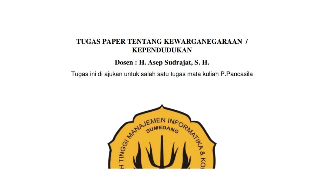 Mengulik Apa itu Tugas Paper Kuliah, Cara Membuat, Format dan Contohnya