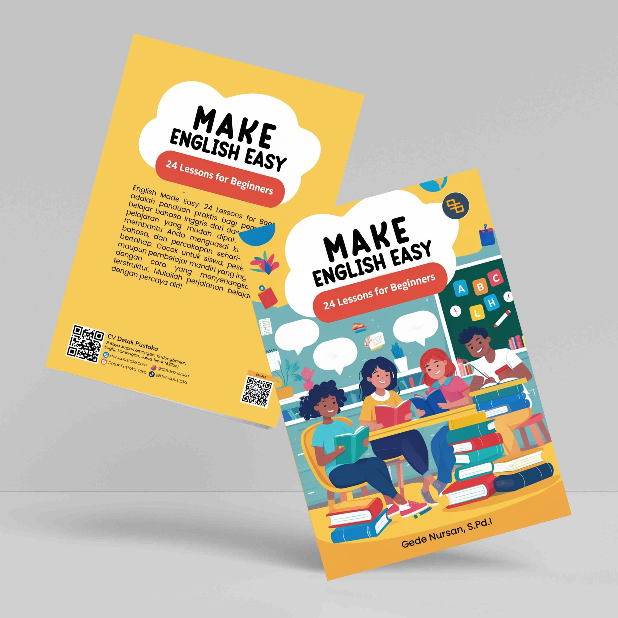 Buku Make English Easy: 24 Lessons for Beginners - Detak Pustaka Toko