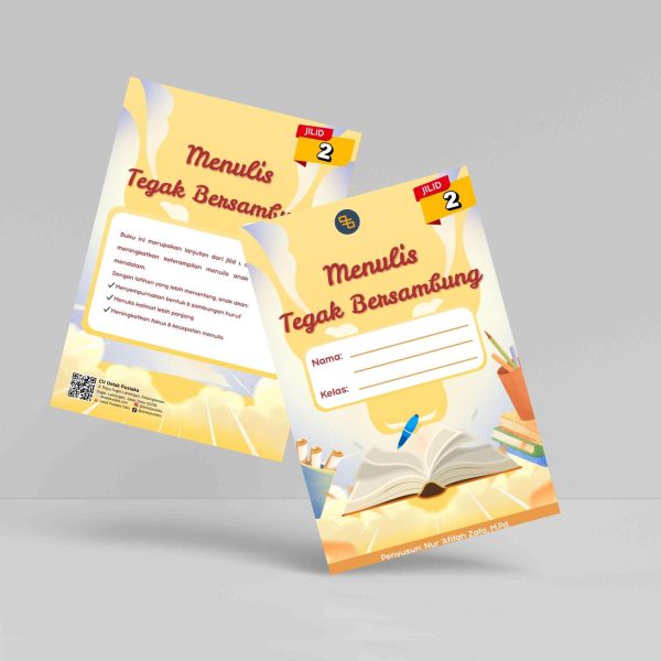 Buku Menulis Tegak Bersambung Jilid 2