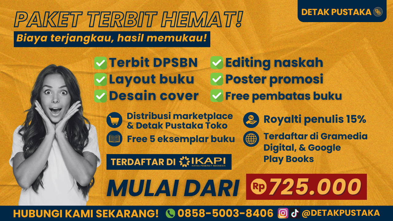Jasa Penerbitan Buku Ber-ISBN, Anggota IKAPI, Kredibel dengan Harga Terjangkau