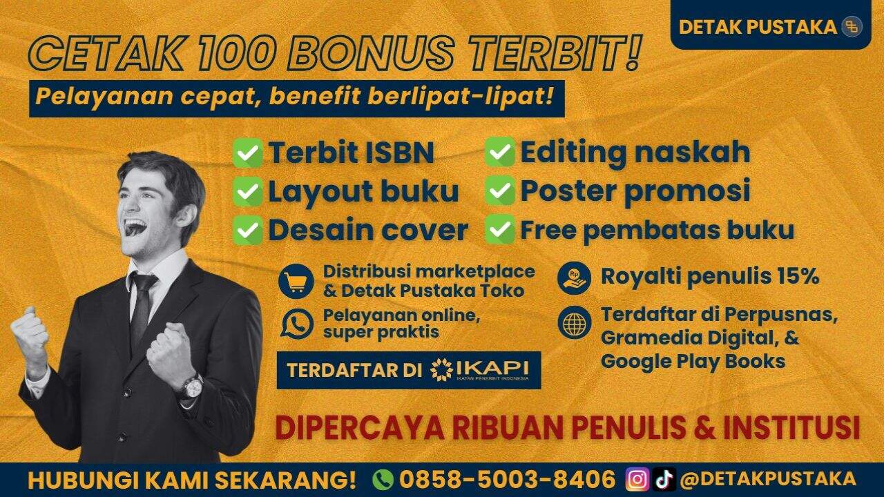 Jasa Penerbitan Buku Ber-ISBN, Anggota IKAPI, Kredibel dengan Harga Terjangkau
