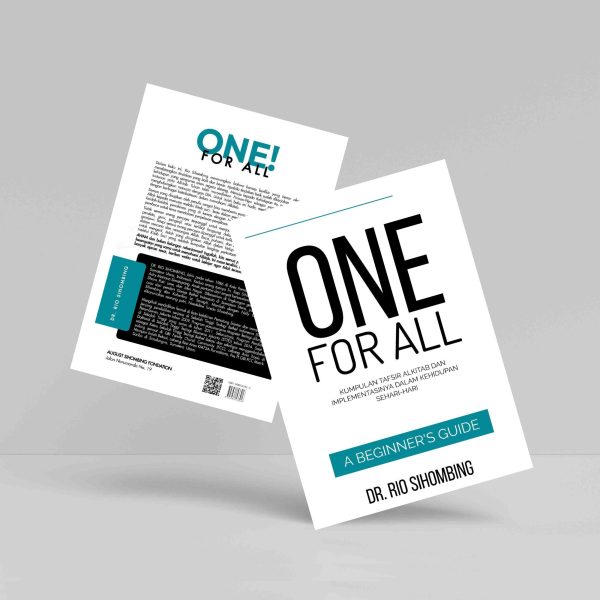 Buku One For All: Kumpulan Tafsir Alkitab dan Implementasinya dalam Kehidupan Sehari-hari
