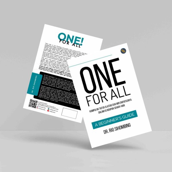 Buku One For All: Kumpulan Tafsir Alkitab dan Implementasinya dalam Kehidupan Sehari-hari