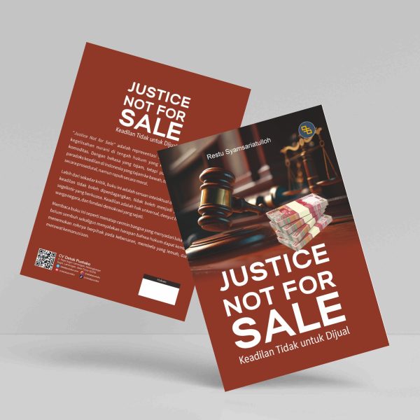 Buku Justice Not For Sale (Keadilan Tidak Untuk Dijual)
