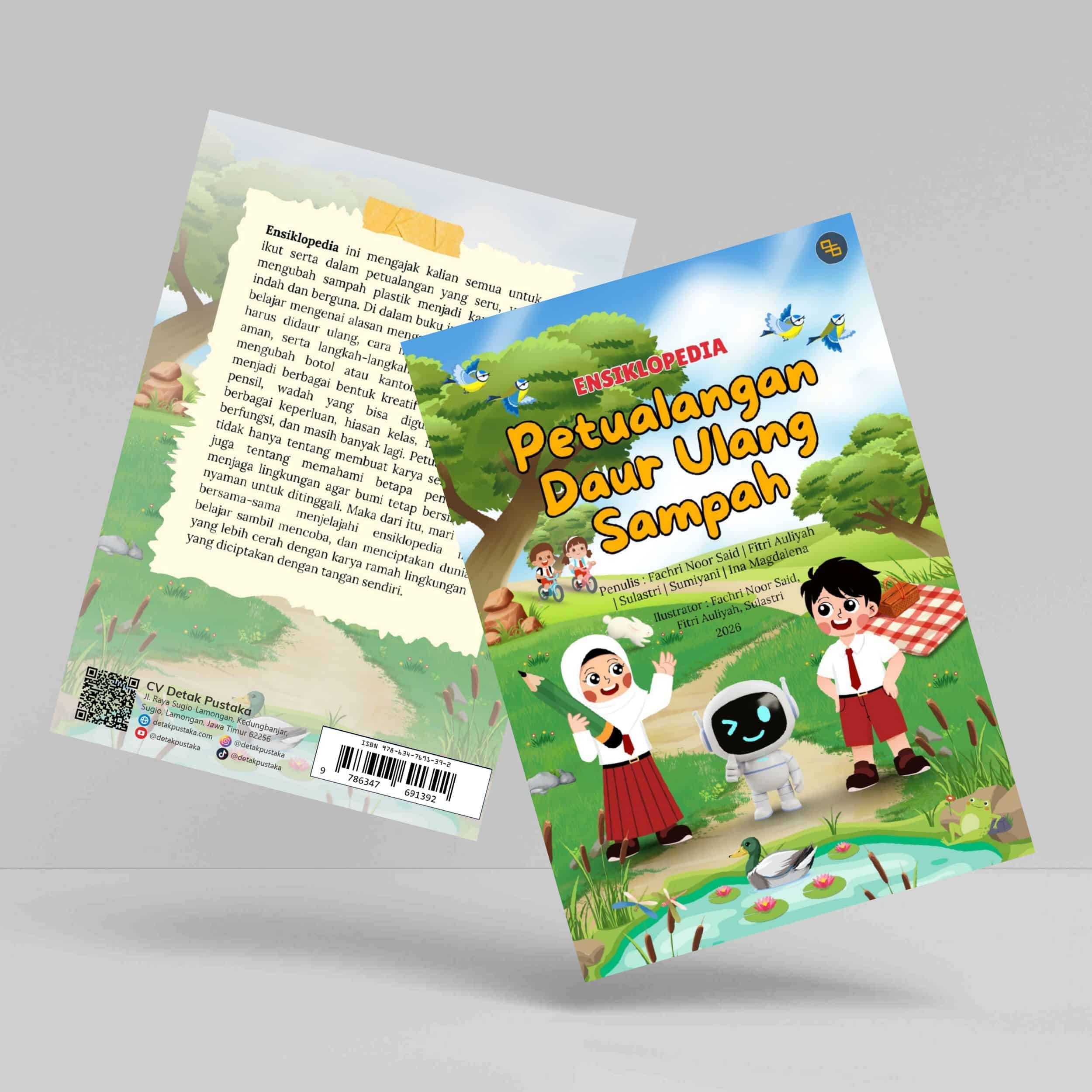 Buku Ensiklopedia Petualangan Daur Ulang Sampah