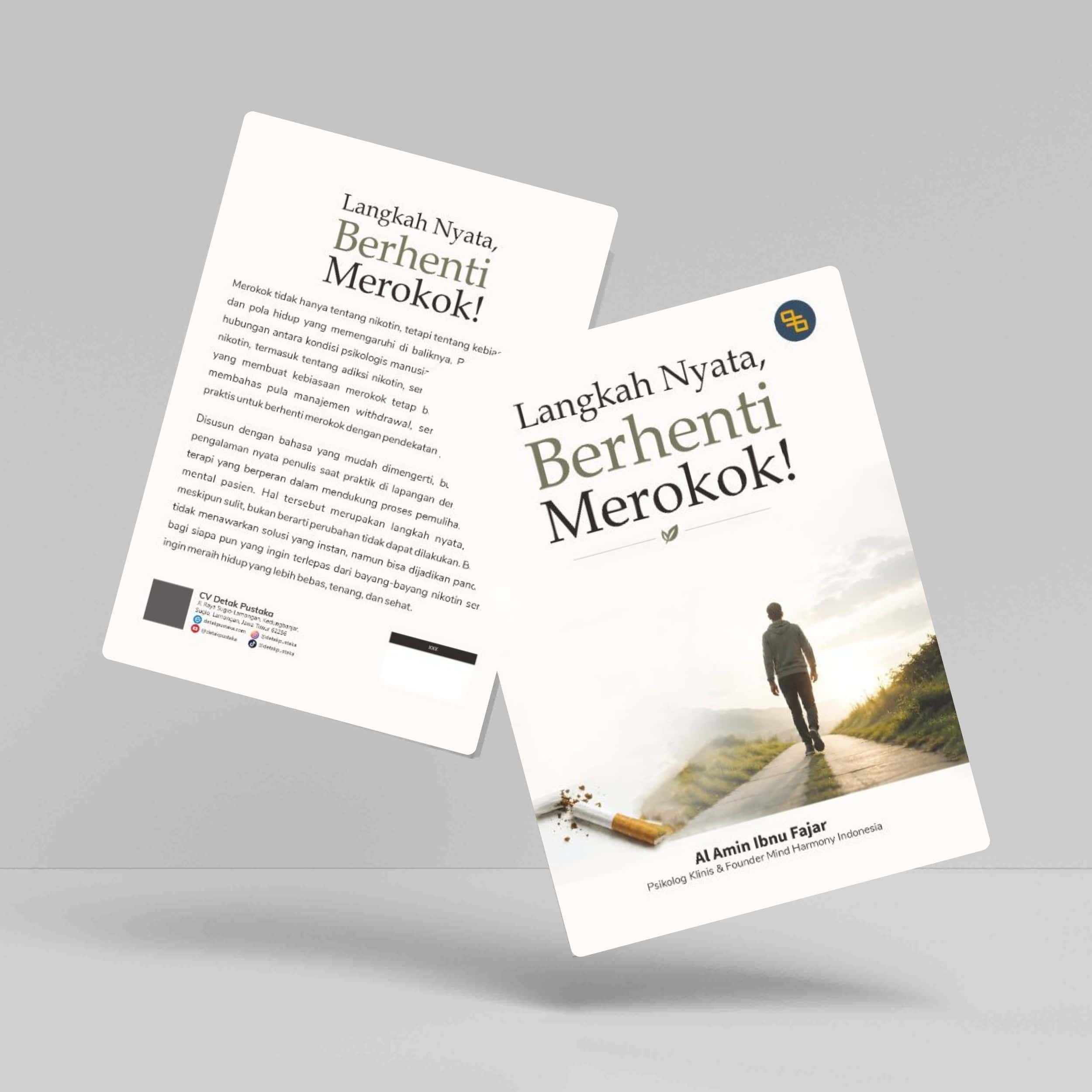 Buku Langkah Nyata Berhenti Merokok