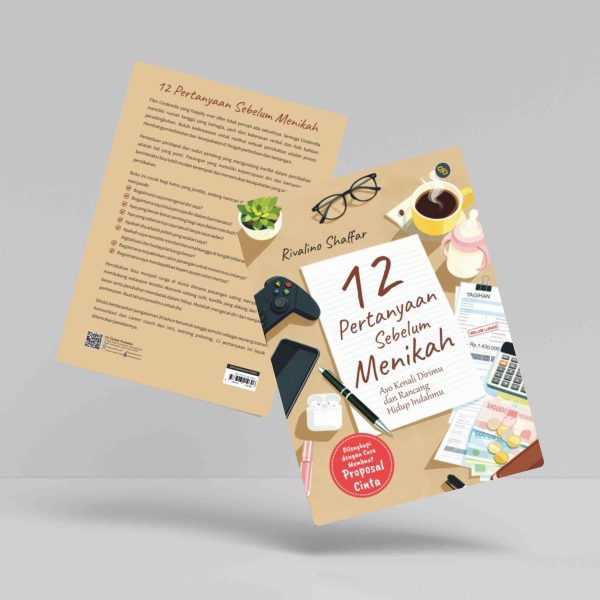 Buku 12 Pertanyaan Sebelum Menikah: Ayo Kenali Dirimu dan Rancang Hidup Indahmu