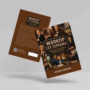 Buku Warkop Lex Superma (Ketika Para Filsuf Hukum Nongkrong Semeja)