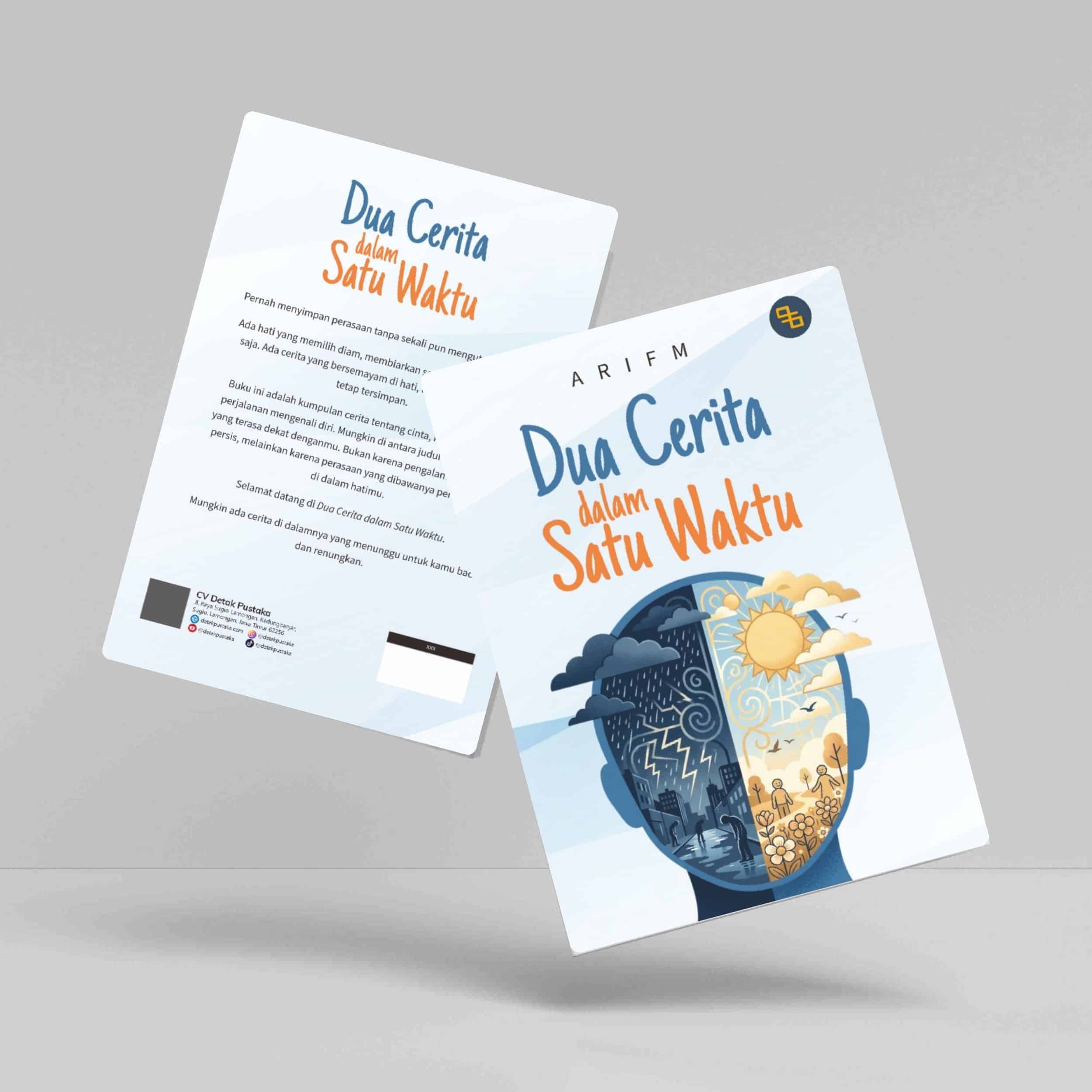 Buku Dua Cerita dalam Satu Waktu