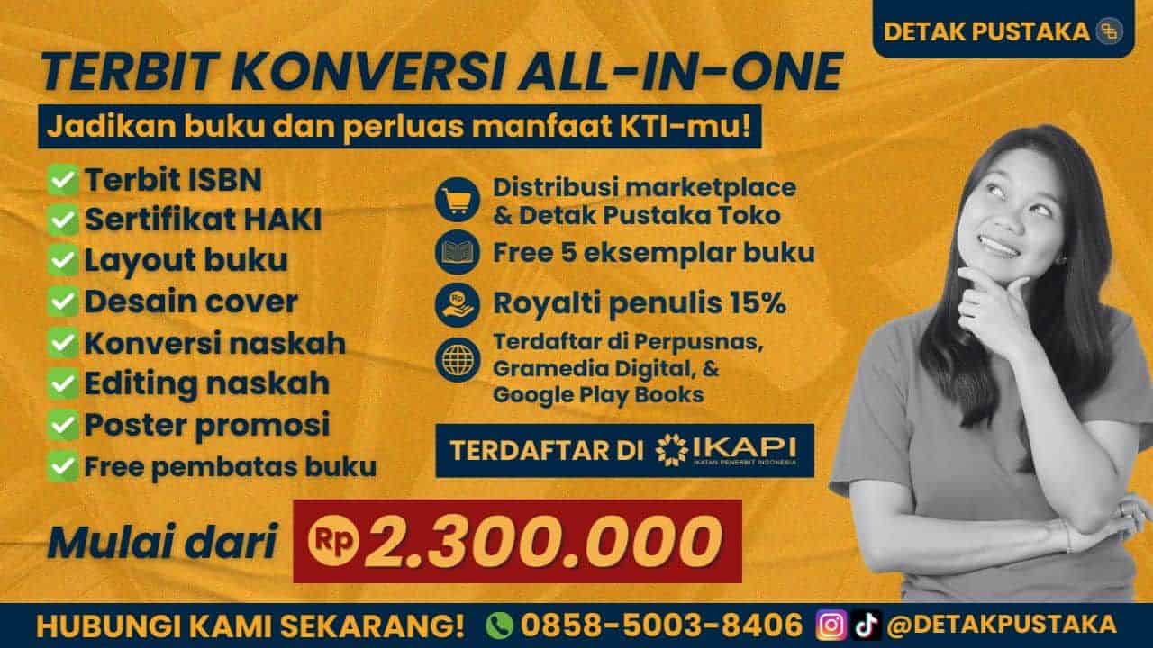 Rincian Biaya Jasa Penerbitan Buku di Penerbit Indie Detak Pustaka dan Estimasi Lama Waktu Pengerjaannya